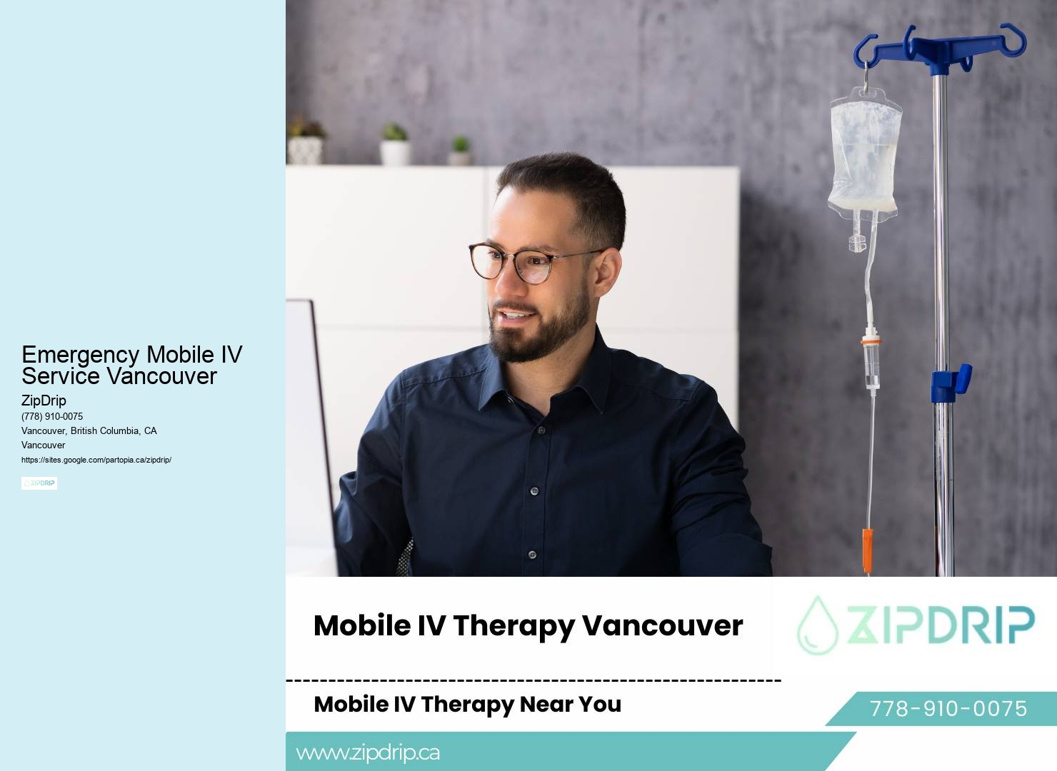 Affordable IV Therapy Emergency Mobile IV Service Vancouver