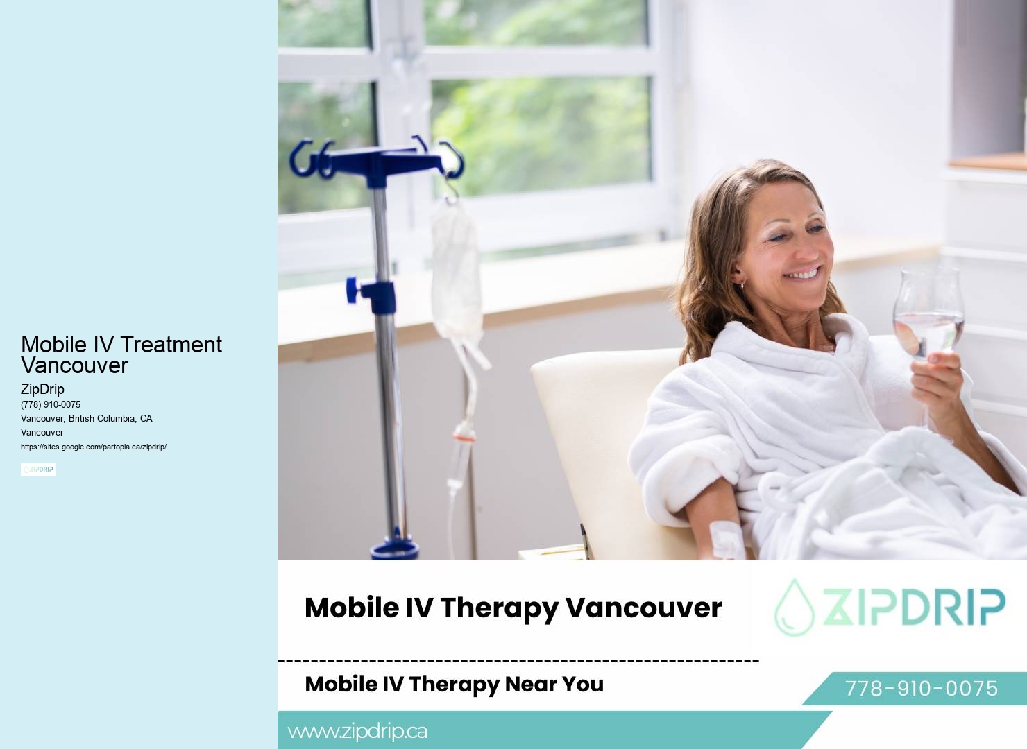 Mobile IV Treatment Vancouver Mobile IV Therapy For Stress Relief