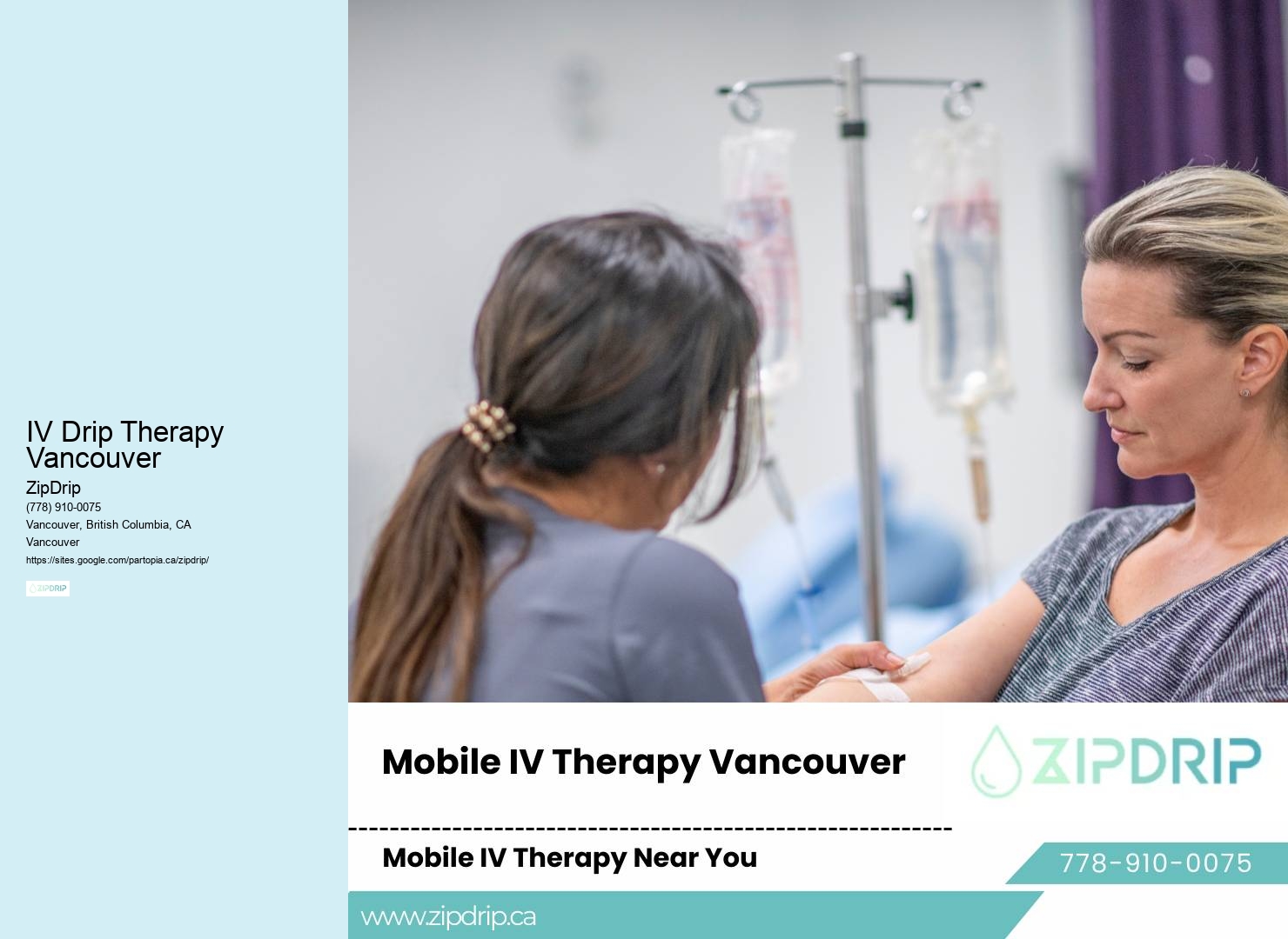 Hydration Therapy for Athletes IV Drip Therapy Vancouver