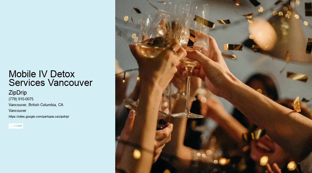 IV Hydration For Travel Recovery Mobile IV Detox Services Vancouver
