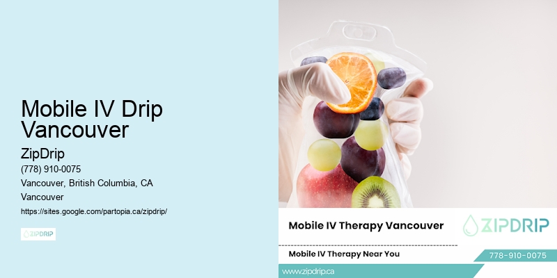 Mobile IV Drip Vancouver