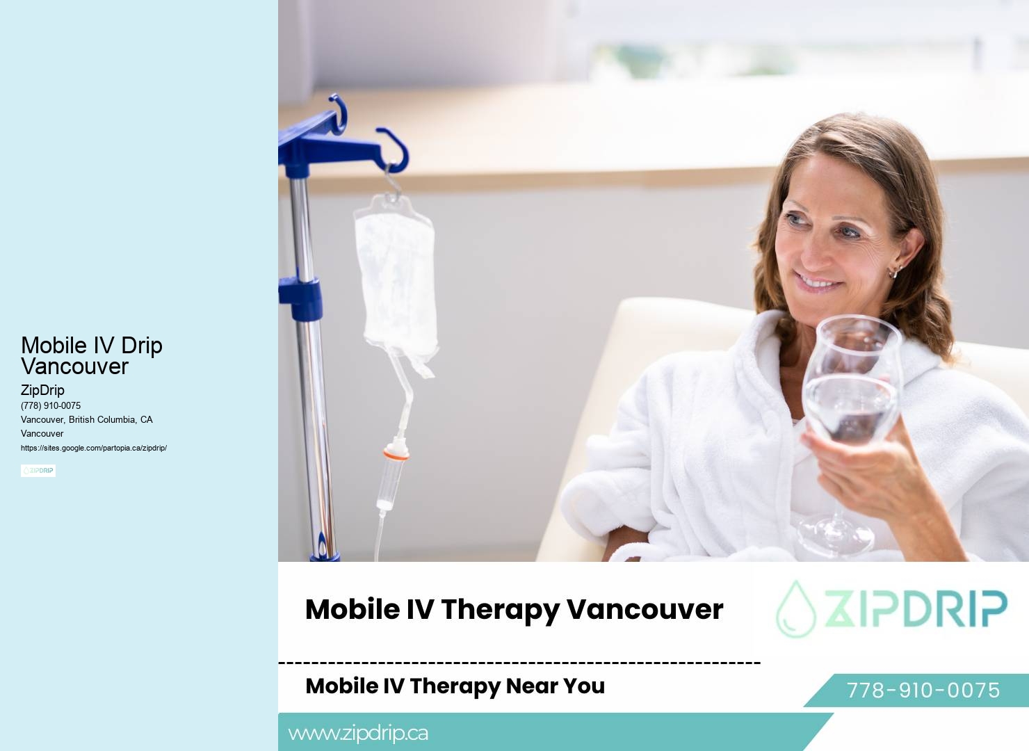 Mobile IV Drip Vancouver Mobile IV Therapy For Skin Health