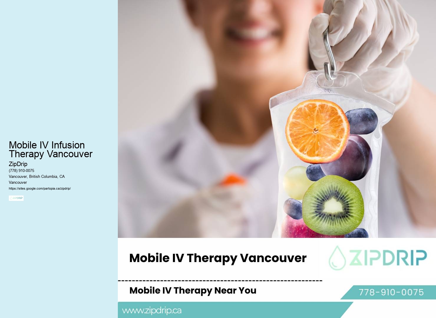 IV Infusion for Migraines Mobile IV Infusion Therapy Vancouver
