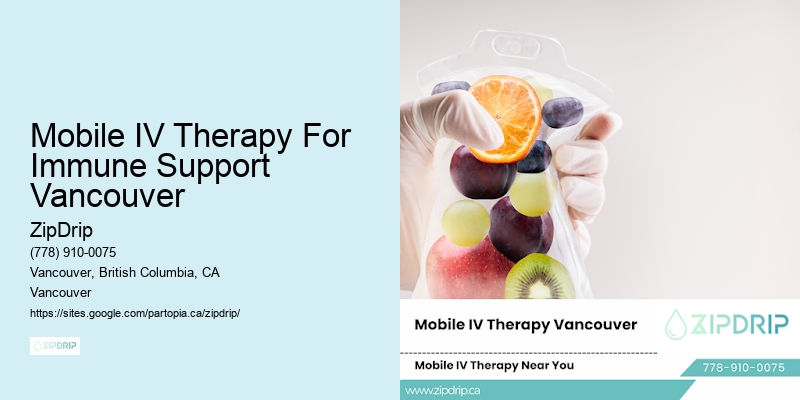 Mobile IV Therapy For Immune Support Vancouver