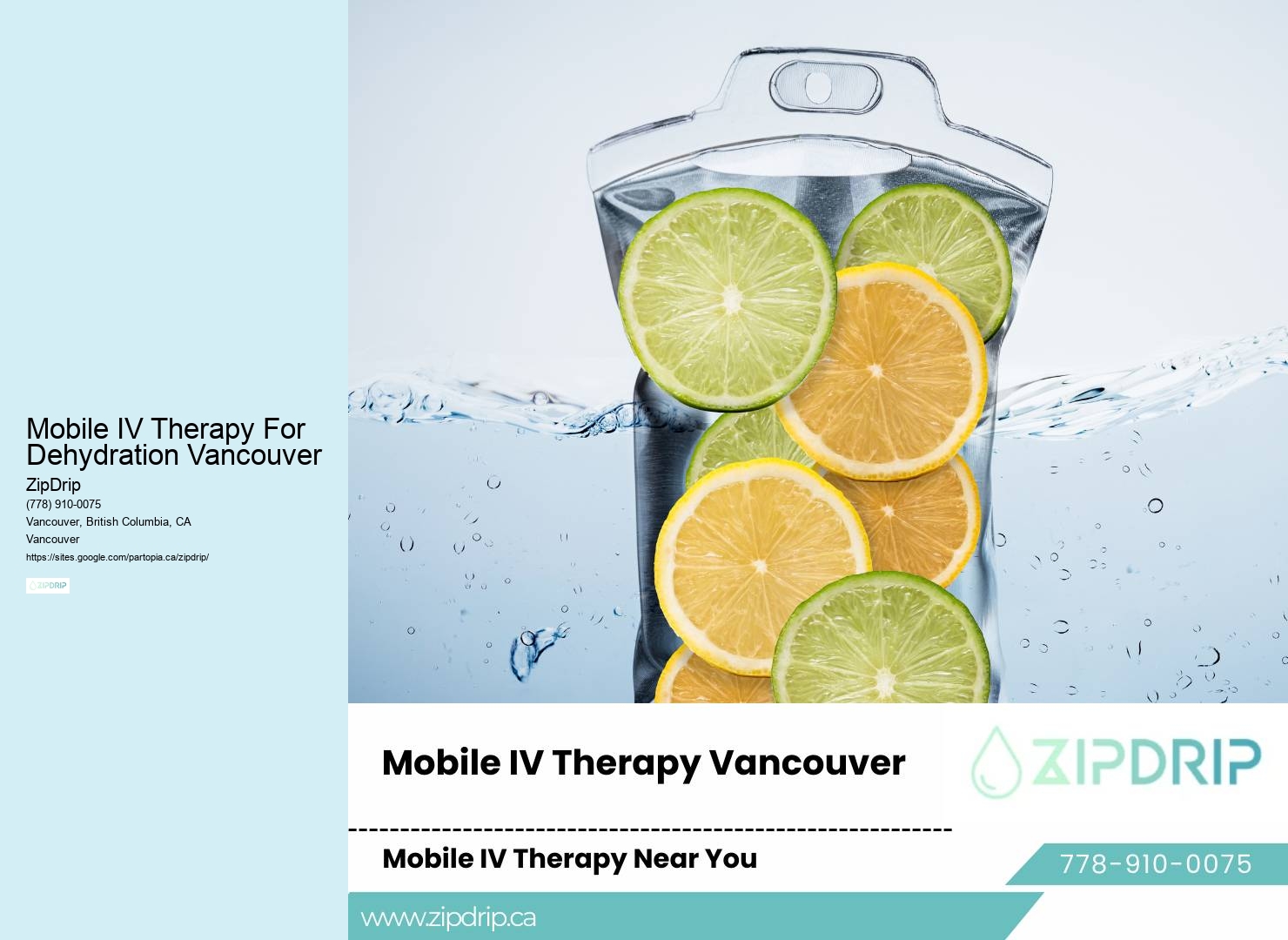 Mobile IV Therapy For Dehydration Vancouver Mobile IV Therapy Packages For Groups