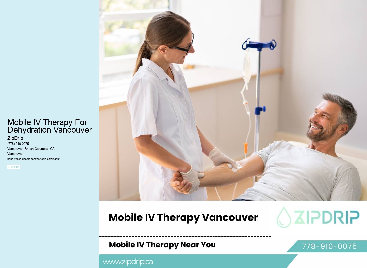 Same Day Mobile IV Therapy Mobile IV Therapy For Dehydration Vancouver