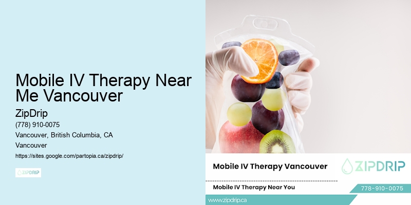Mobile IV Therapy Near Me Vancouver