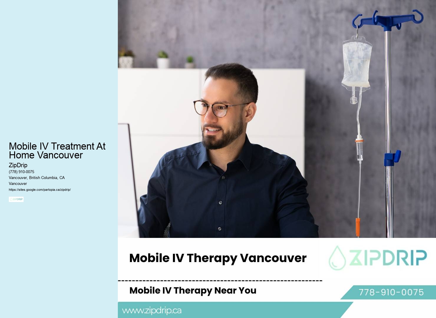 IV Therapy for Dehydration Mobile IV Treatment At Home Vancouver