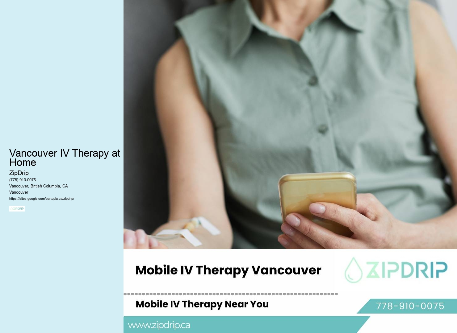Immune Boost IV Therapy Vancouver IV Therapy at Home