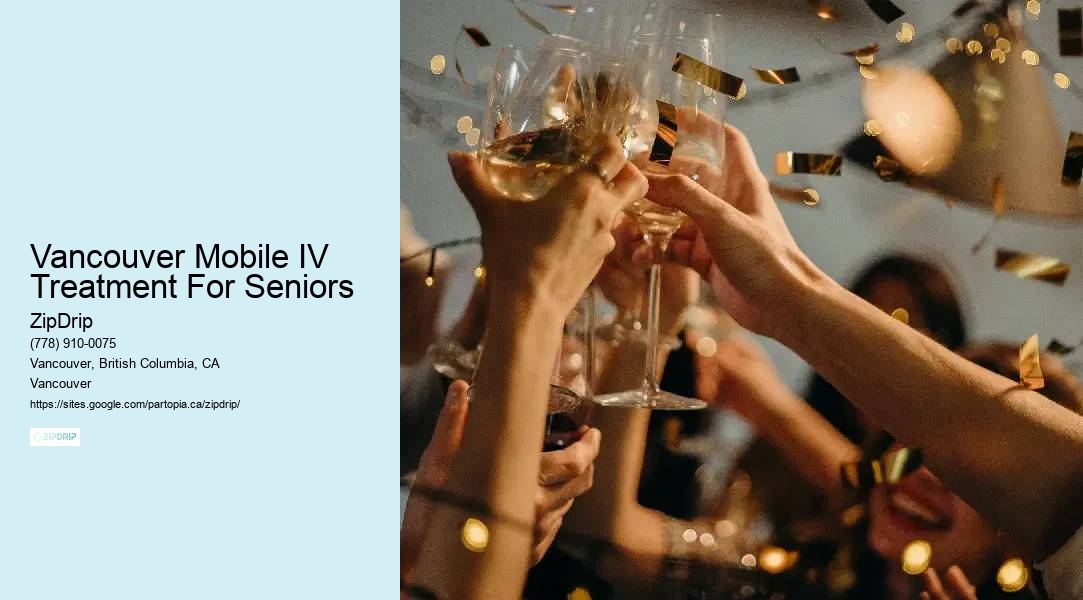 Vancouver Mobile IV Treatment For Seniors IV Therapy for Cold and Flu