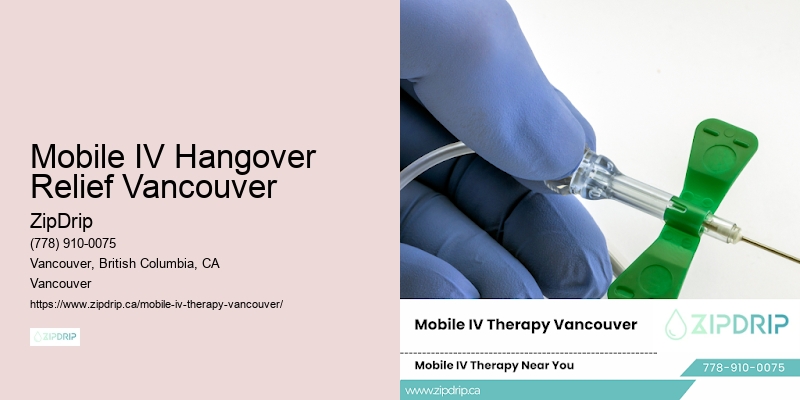 Mobile IV Hangover Relief Vancouver