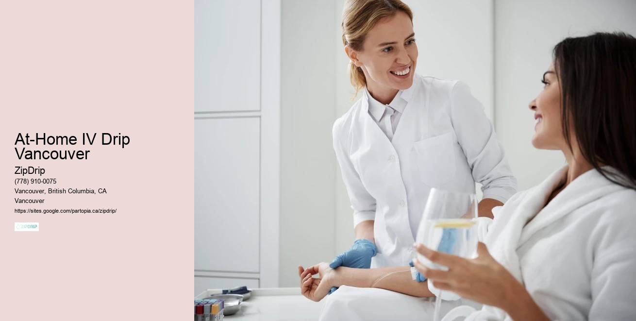 Mobile IV Treatment at Home At-Home IV Drip Vancouver