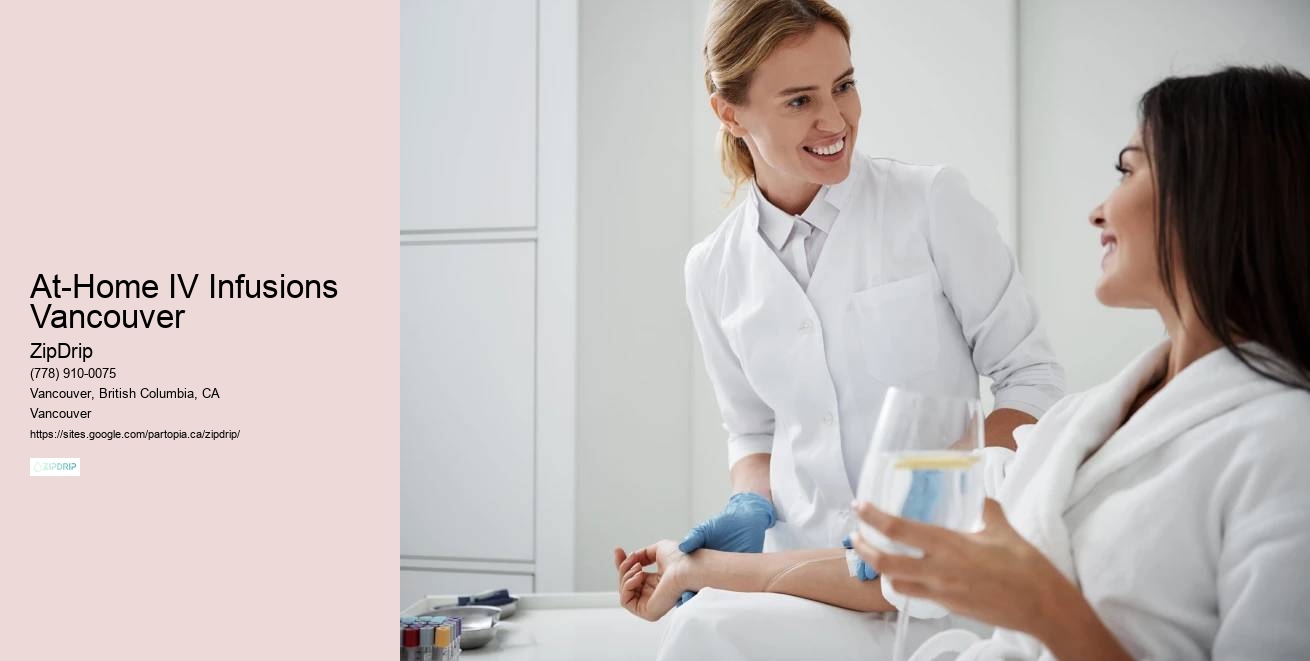At-Home IV Infusions Vancouver mobile IV fluids