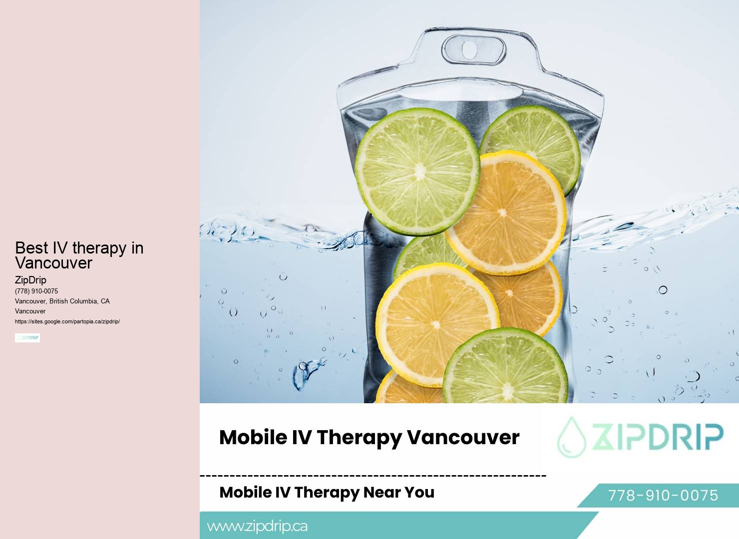 Mobile IV therapy for migraine relief Best IV therapy in Vancouver