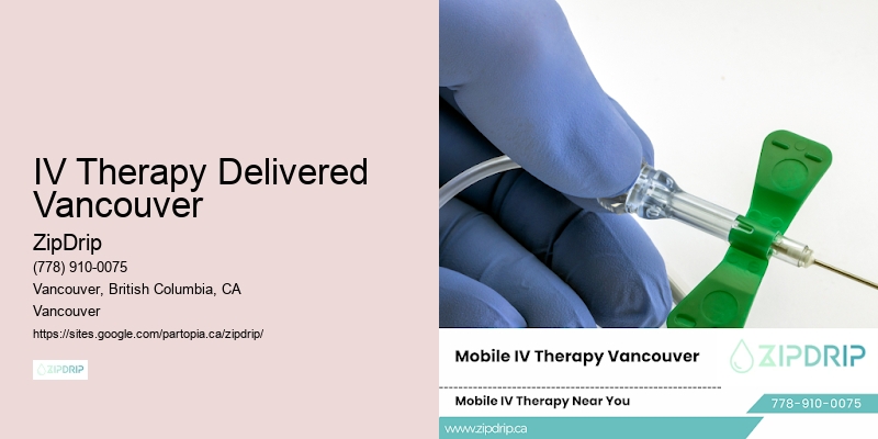 IV Therapy Delivered Vancouver
