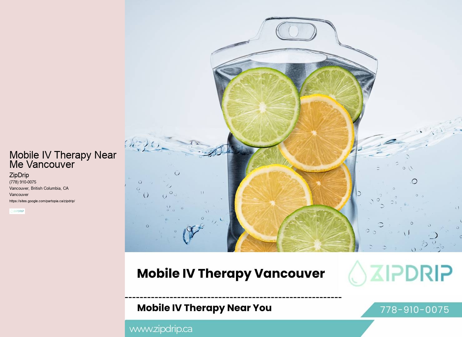 Mobile IV therapy for athletes Mobile IV Therapy Near Me Vancouver
