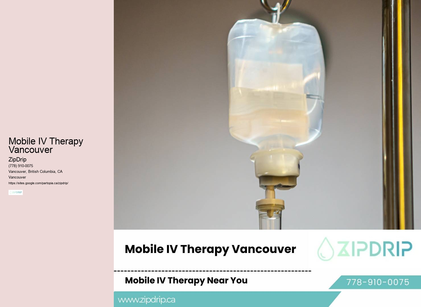 Mobile IV Therapy Vancouver mobile IV therapy testimonials
