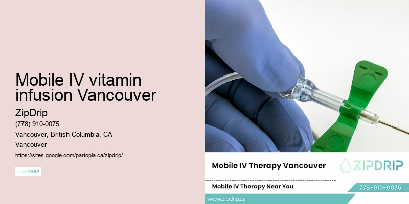 Mobile IV vitamin infusion Vancouver